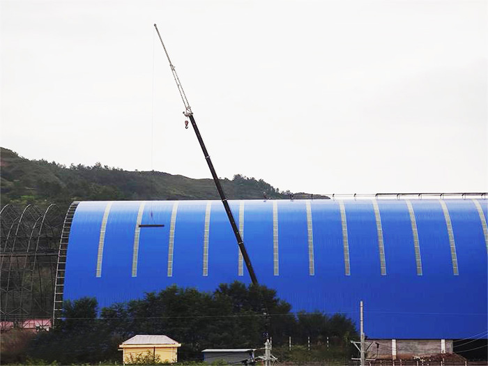 乐平煤棚网架工程